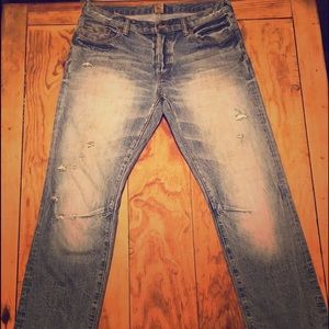 PRPs Barracuda Size 36/34 100% Cotton. Distressed.